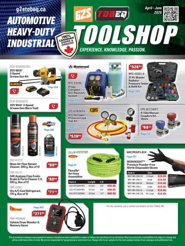 Toolshop flyer cover